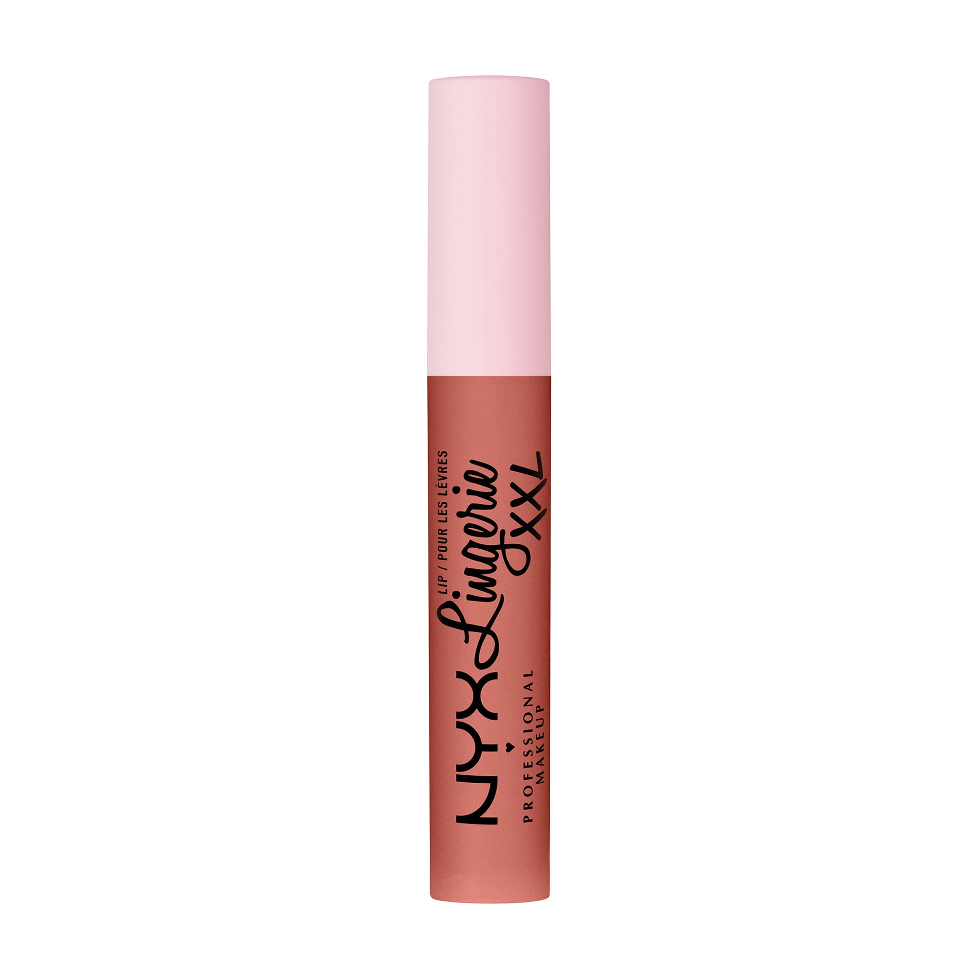 Рідка матова помада для губ NYX Professional Makeup Lip Lingerie XXL Matte Liquid Lipstick 02 Turn On, 4 мл